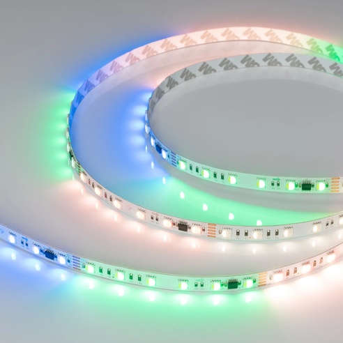 Лента светодиодная DMX-B60-10mm 24V RGBW-PX6 (18 W/m, IP20, 5060, 5m) (Arlight, -)