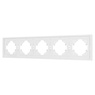 Рамка пластиковая FRM-TENDO-PL-5-WH (Arlight, -)