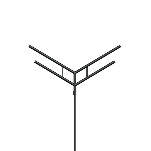 Кронштейн OXOR-SY4-3000x76-L1300 BLACK (Arlight, Сталь)