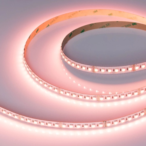 Лента светодиодная RT-H120-10mm 24V RGBW-White-4-in-1 (25 W/m, IP20, 4040, 5m) (Arlight, Открытый)