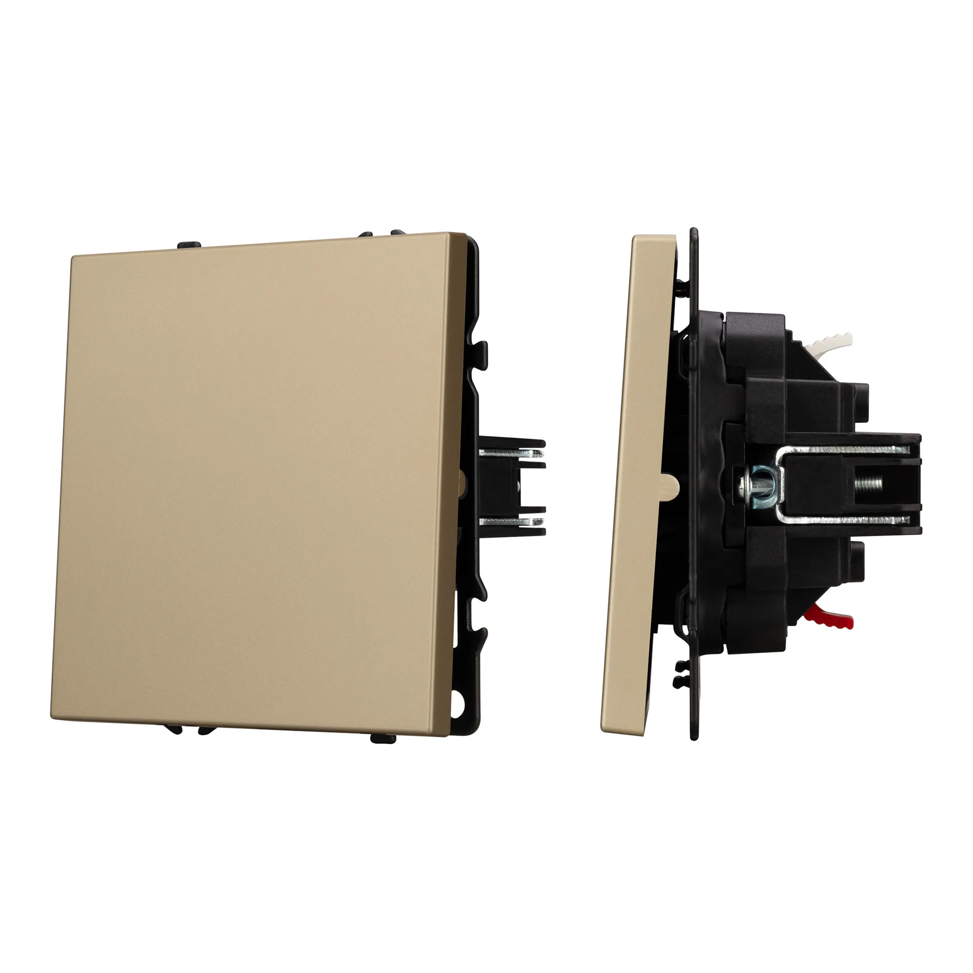 Механизм звонкового выключателя SWT-NOBE-MKR1-SFPL-L-GD (230V, 10A) (Arlight, -) - изображение товара