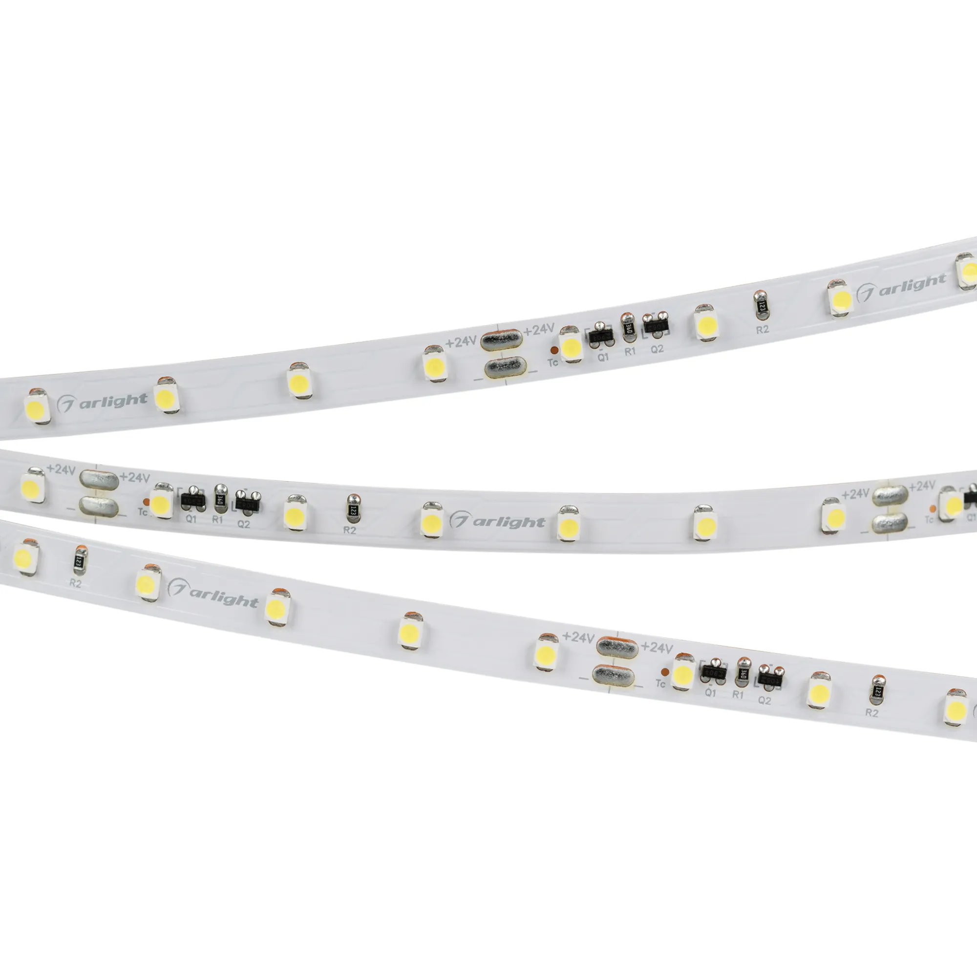 Лента светодиодная RT-10000 24V White6000 (3528, 60 LED/m, 10m) (Arlight, 4.8 Вт/м, IP20)