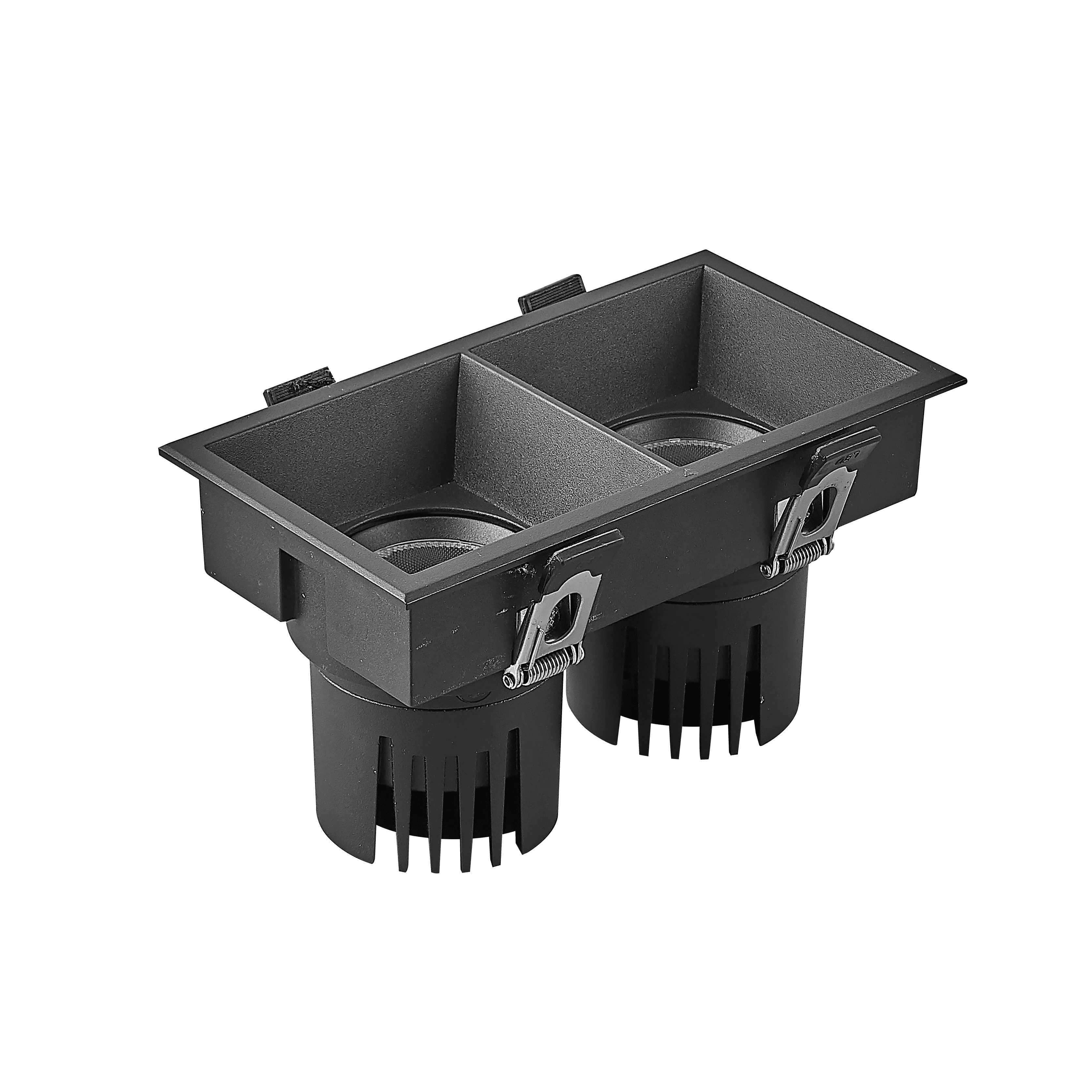 Светильник MS-FLOW-BUILT-S157x85-2x6W Day4000 (BK, 15 deg, 230V) (Arlight, IP20 Металл, 5 лет)