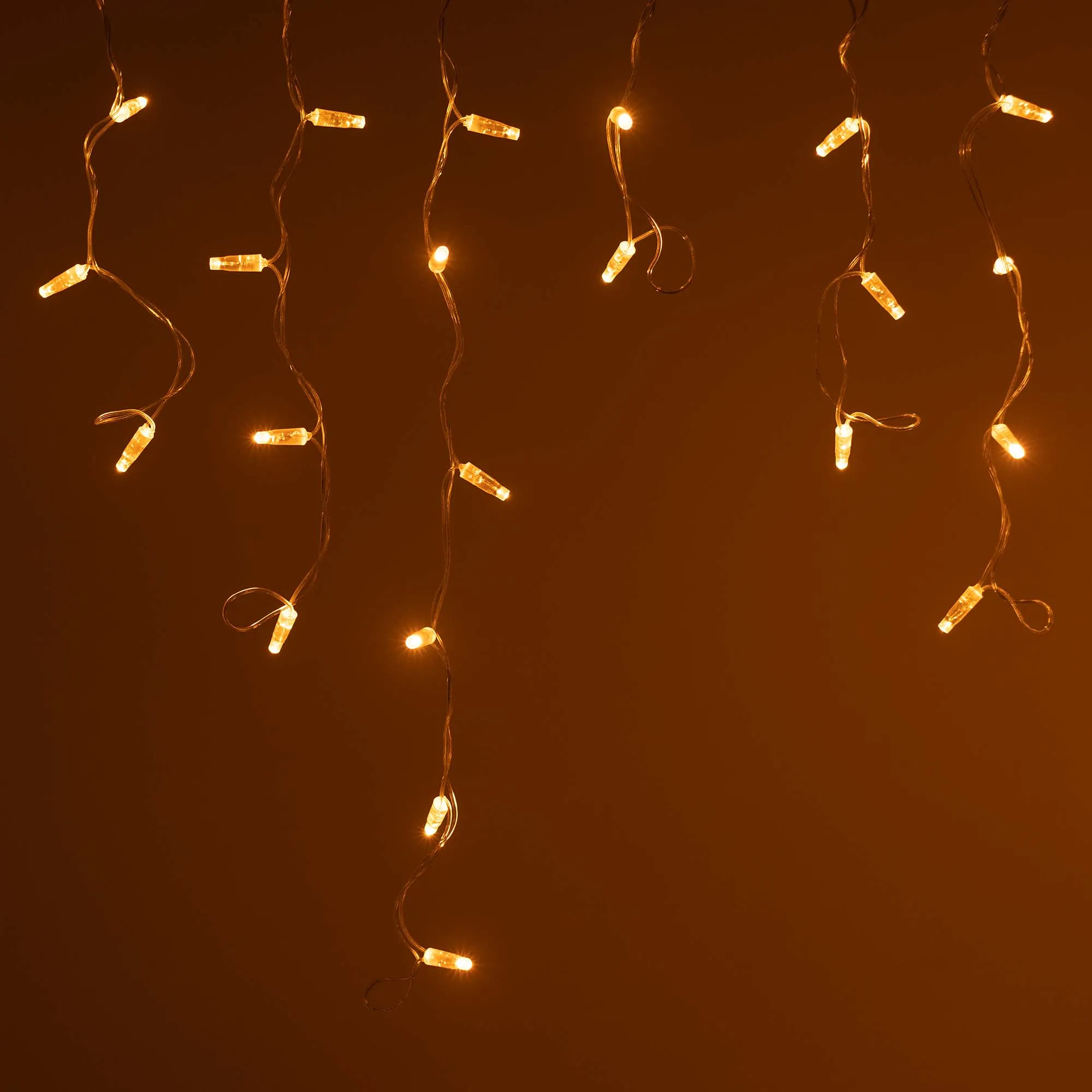 Светодиодная гирлянда ARD-EDGE-CLASSIC-2400x600-CLEAR-88LED-STD Yellow (230V, 6W) (Ardecoled, IP65)