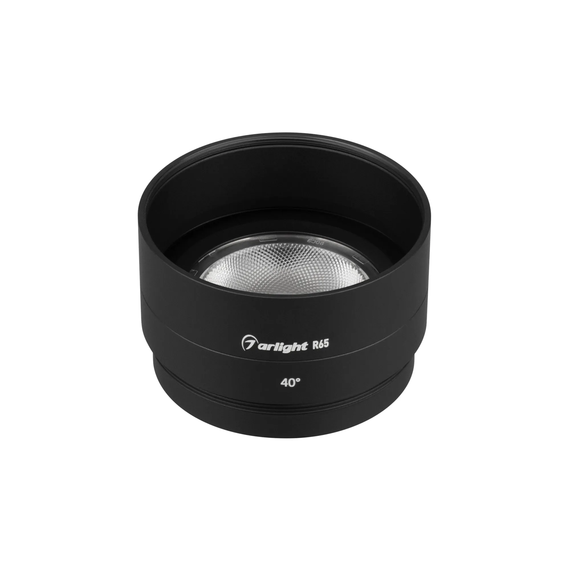 Насадка с фиксированным углом LGD-ARTIFACT-LENS-R65 (BK, 40 deg) (Arlight, Металл) - изображение товара