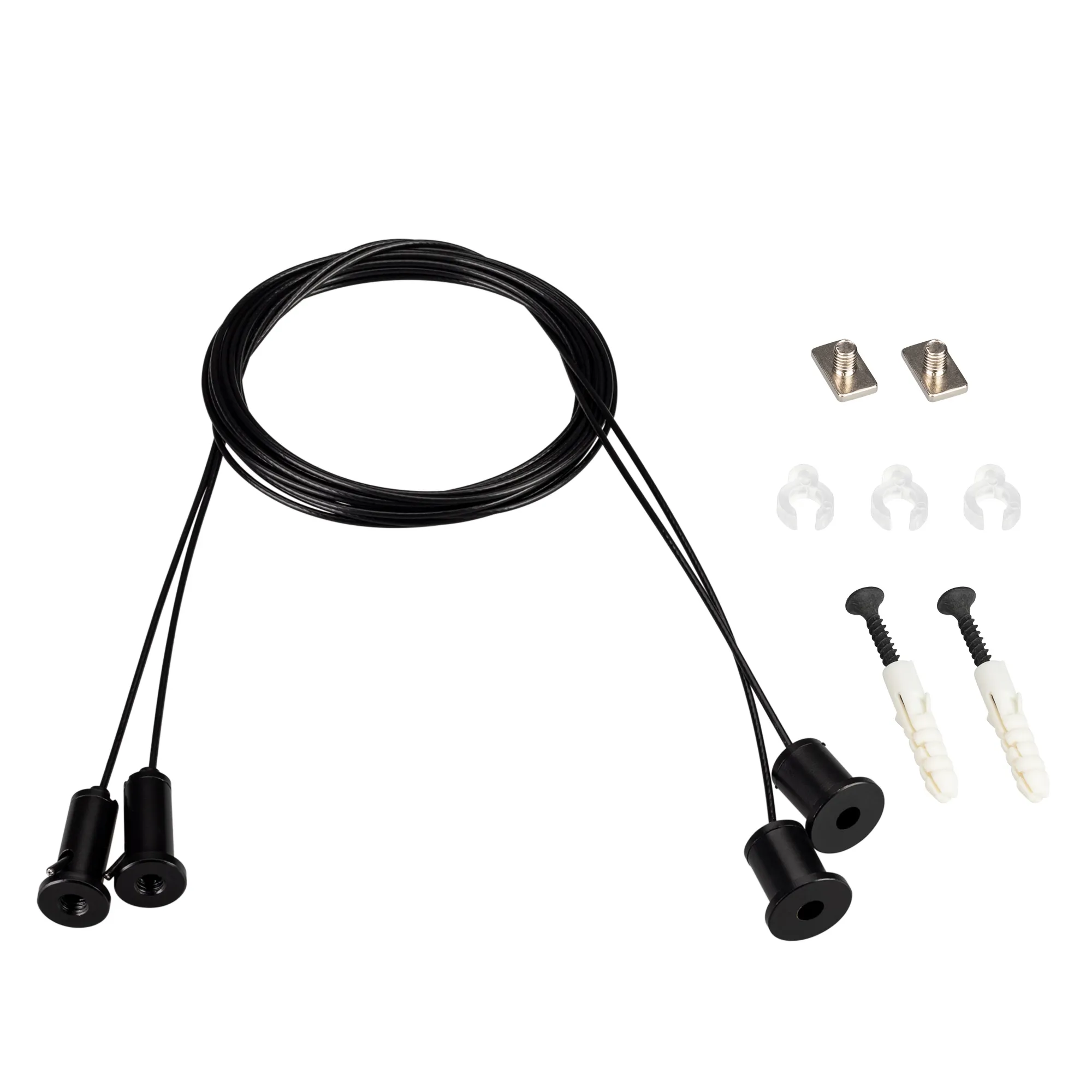 Подвес ARL-2x2m Set BLACK (Pad 9x2mm) (Arlight, Металл) - изображение товара