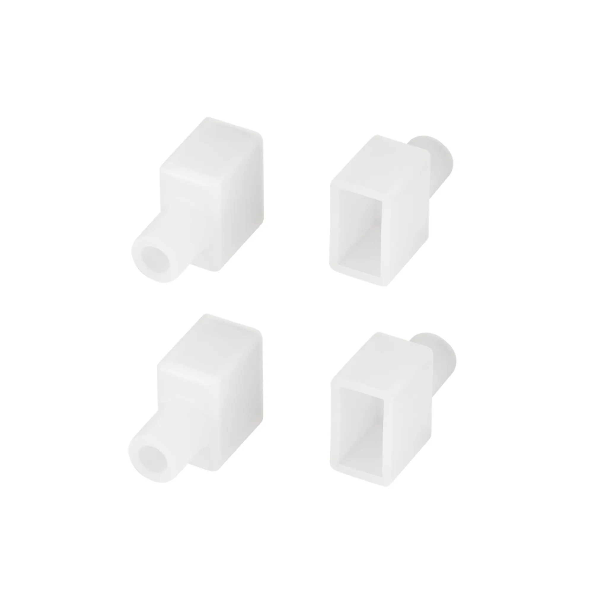 Заглушка WPH-FLEX-0612-SIDE WHITE с отверстием (Arlight, Силикон) - изображение товара