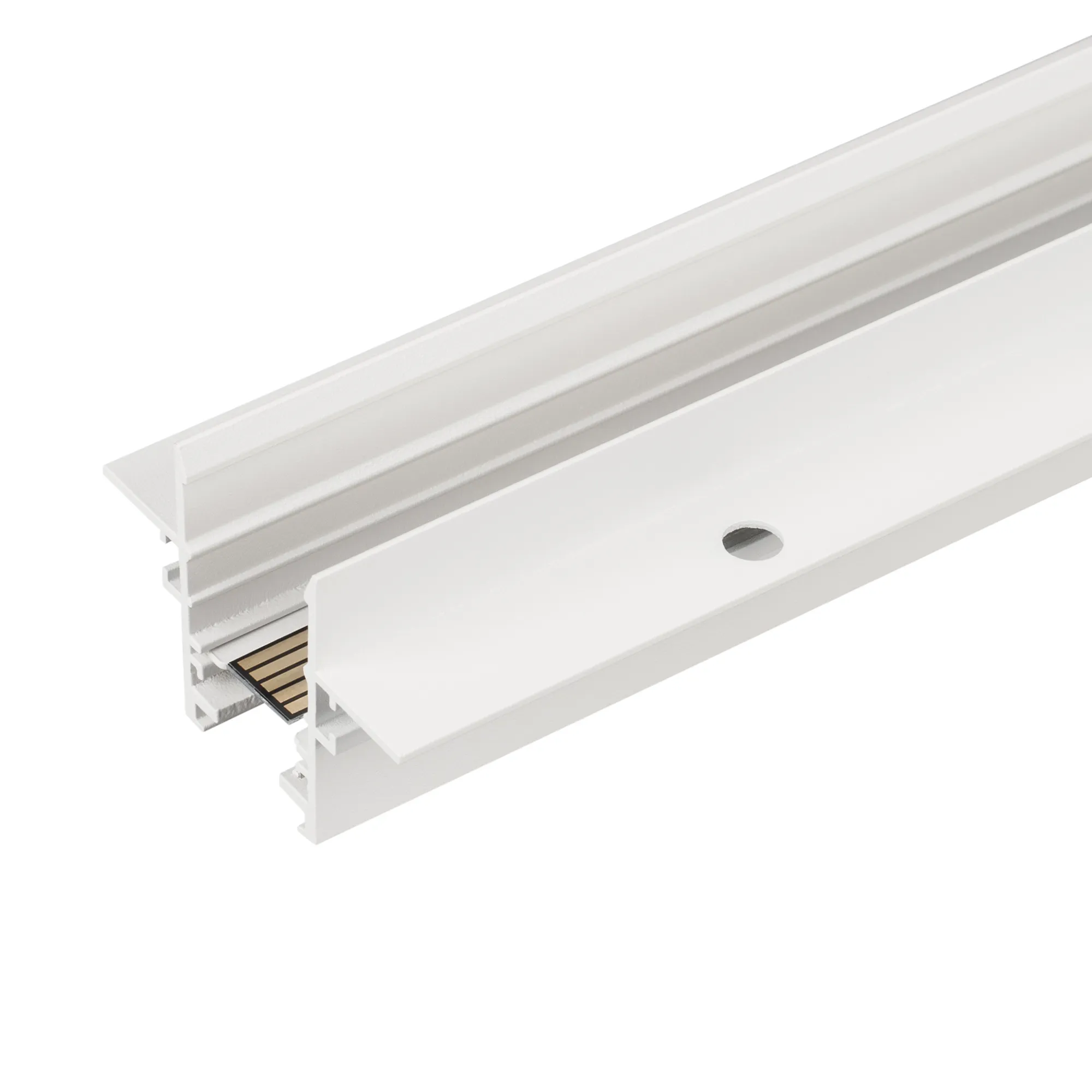 Трек встраиваемый MAG-TRACK-2538-FDW-2000 (WH, 5LN) (Arlight, IP20 Металл, 3 года)